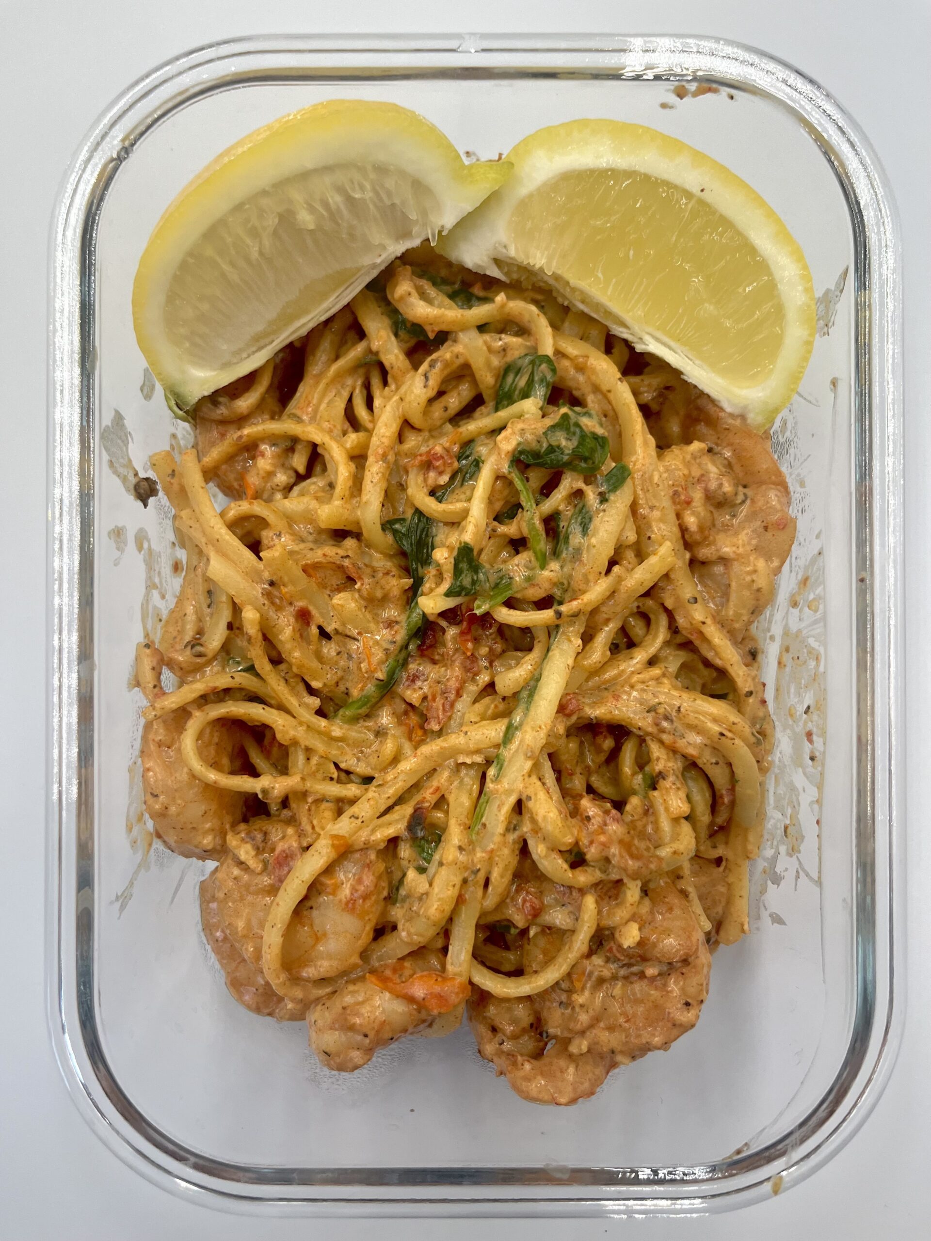 Sun-Dried Tomato Shrimp Linguine