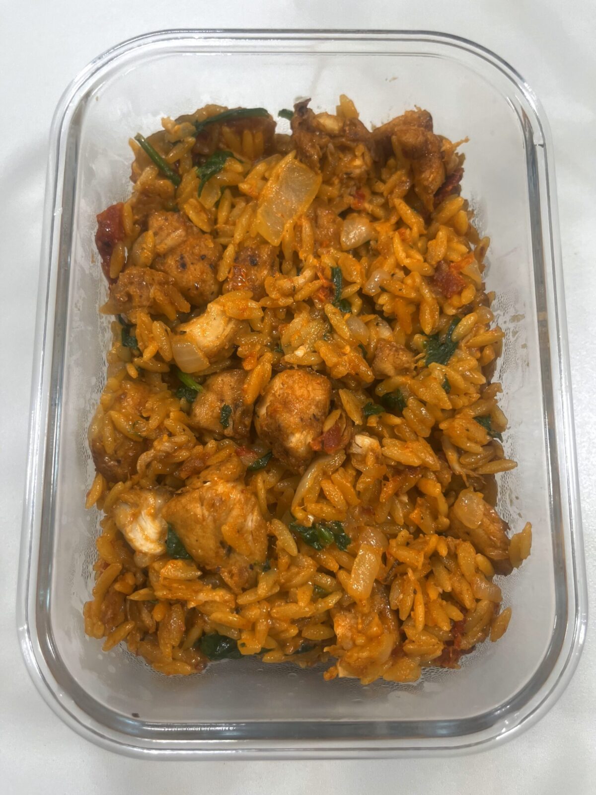 Cajun Chicken Orzo