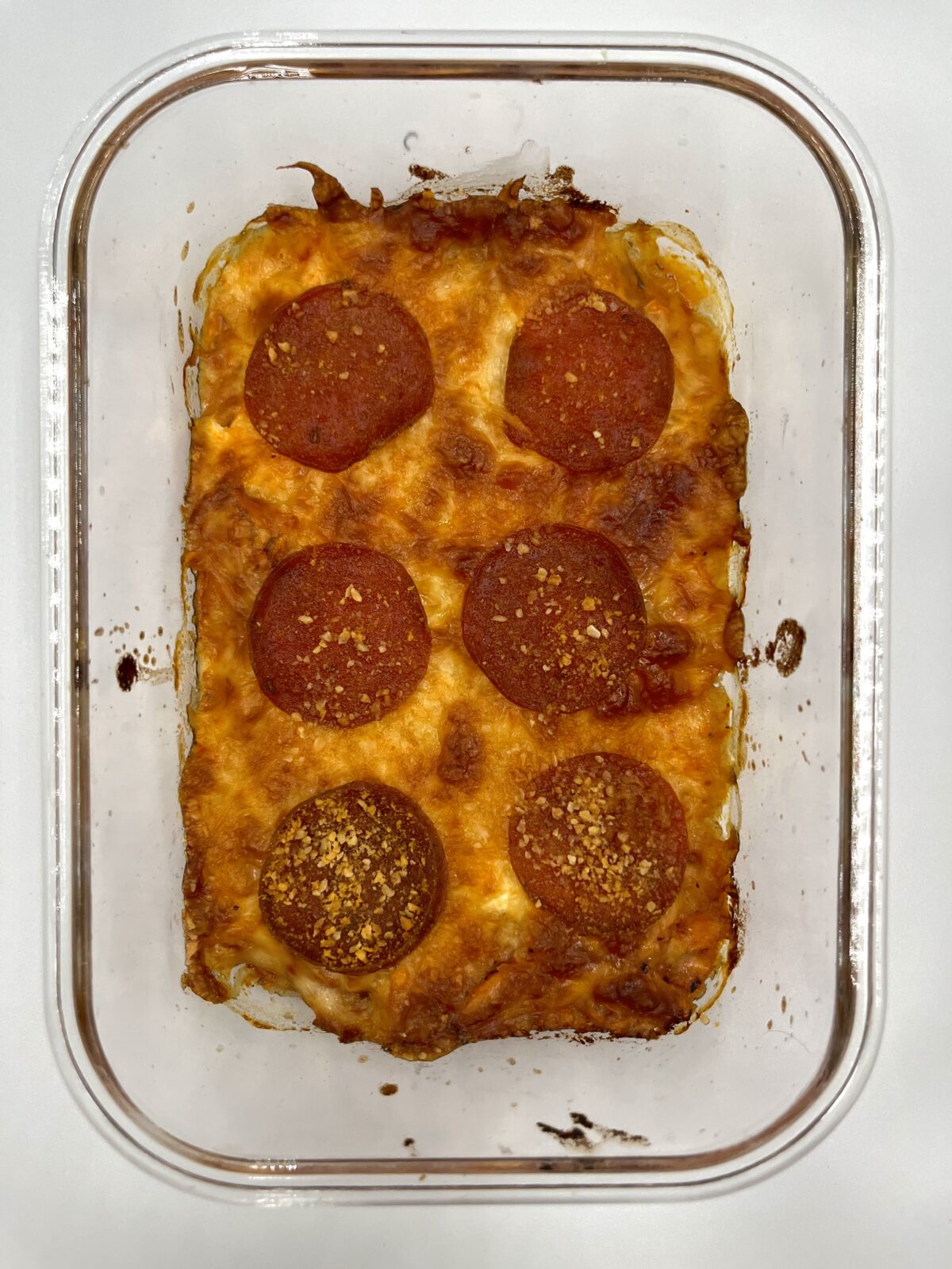 Spicy Chicken Pizza Bake